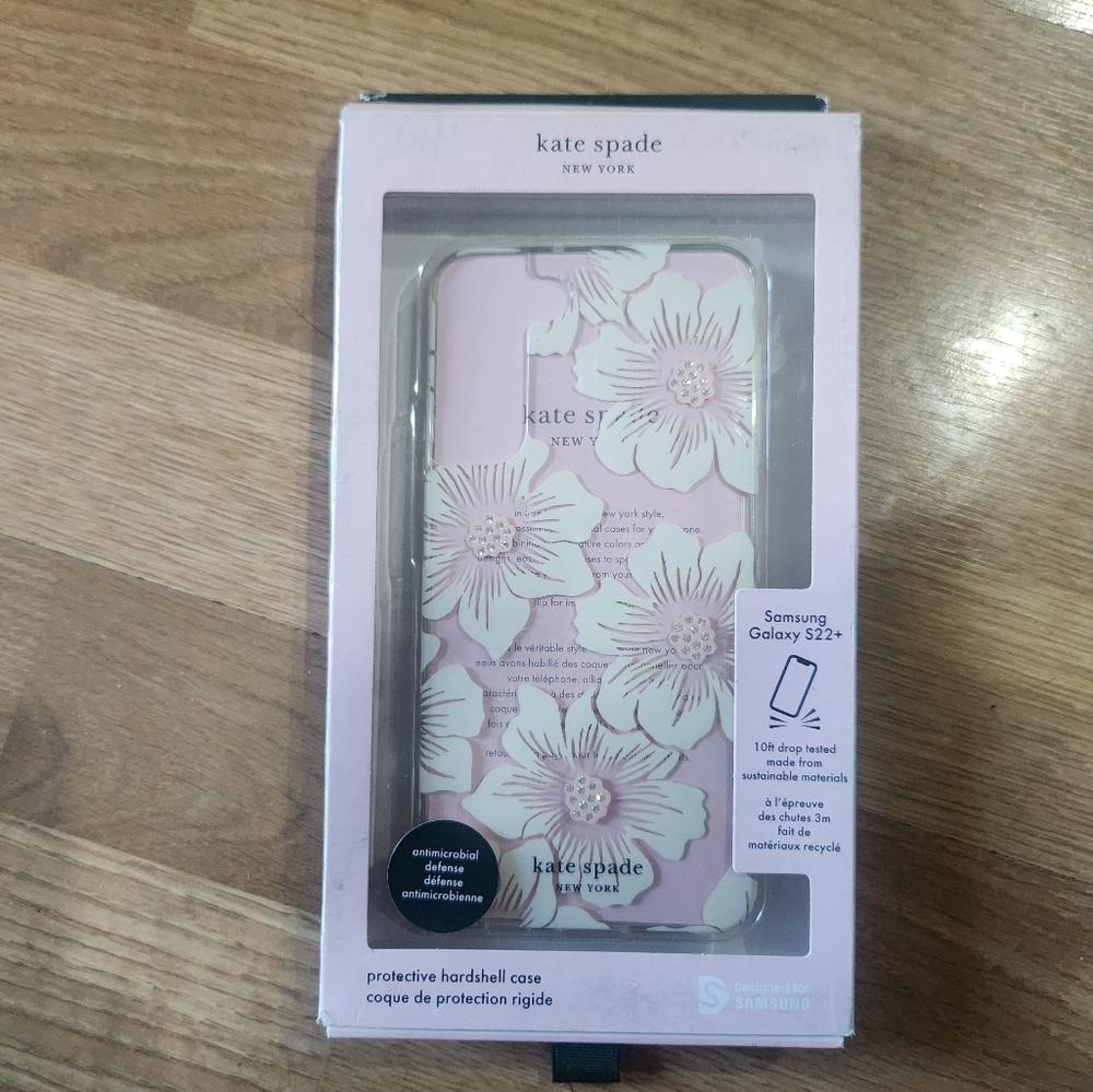 Samsung Galaxy S22+ Case - Pink Floral Design